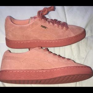 Puma all pink sneakers size 6.5